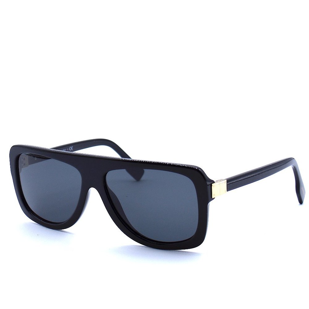 NEW BURBERRY BE4362 3001/87 BLACK GREY LENS AUTHENTIC SUNGLASSES - Picture 5 of 13